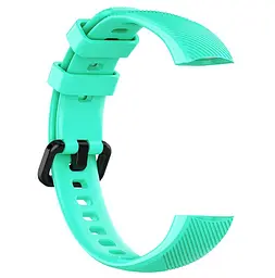 Силіконовий ремінець Primo для фітнес-браслета Huawei Honor Band 4/5 Mint - мініатюра 3