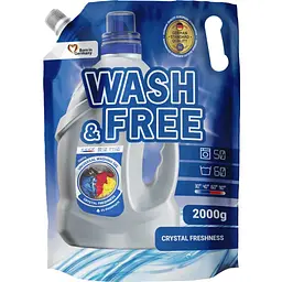 Гель для прання Wash&Free універсальний 2 кг (4260637720733)