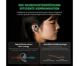 Навушники бездротові Black Shark T17 Open Bluetooth 5.3 Earphones (BHR8844CN) чорні - мініатюра 2