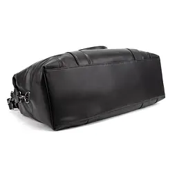 Дорожня шкіряна сумка TIDING BAG A25F-5218A чорна - мініатюра 5