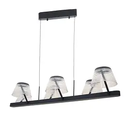 Люстра Brille лофт підвісна LED 48W WW BK (BL-853S/6)
