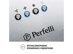 Витяжка Perfelli CQE 4692 I 1000 LED - мініатюра 6