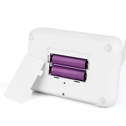 Настільна USB LED лампа Weidasi WD-6048 гнучка з акумулятором біла - мініатюра 7