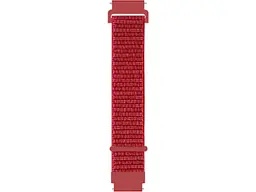 Ремінець BeCover Nylon Style for Xiaomi iMi KW66/Mi Watch Color/Haylou LS01/LS02/Haylou Smart Watch Solar LS05 Red (705885) - мініатюра 2