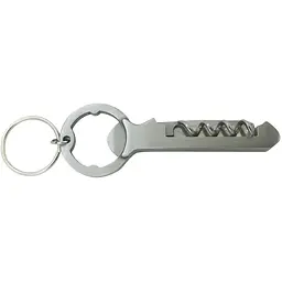 Брелок Munkees Corkscrew Штопор + Ніж Steel