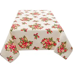 Скатертина водовідштовхувальна Lefard Home Textile Pinas beig 140х180 см (715-362) - мініатюра 4