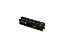 Модуль пам'яті Kingston FURY 32 GB (2x16GB) DDR5 5200 MHz Beast Black (KF552C40BBK2-32) - мініатюра 2