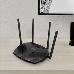 Роутер Mercusys MR70X Wi-Fi 802.11ax, 1775Mb, 3 LAN 10/100/1000Mb, підтримка MU-MIMO/MIMO - мініатюра 4