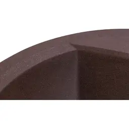 Мийка кухонна GRANADO RONDA marron з сифоном (470*490mm.) (gr2206) - мініатюра 4