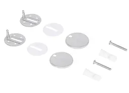 Сидіння для унітазу Qtap з мікроліфтом Slim Duroplast, Quick Release QTSC179W48675 - мініатюра 4