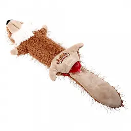 Іграшка для Собак Gigwi Plush Friendz Бобер з Двома Змінними пищалками 63 см - мініатюра 4