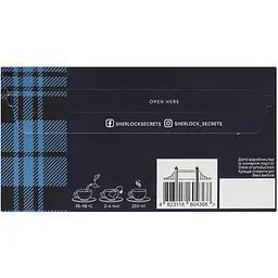 Чай чорний Sherlock Secrets Bergamot Prime 44 г (22 шт x 2 г) - мініатюра 5