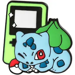 Значок Покемони Бульбазавр Pokemon Bulbasaur 3 см P PM B 01