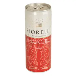Напій винний Fiorelli Fragolino Rosso, червоний, солодкий, з/б, 7%, 0,25 л (838904) - мініатюра 2