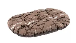 Подушка для собак і котів Ferplast Relax Cities 65/2 коричнева 65×42 см 82065076