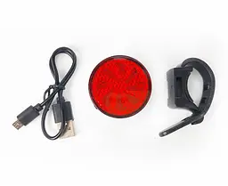 Велосипедна фара задня West Biking 0701271 40 Led USB 100 Lm 4x4x3.5 см (G0000916) - мініатюра 3