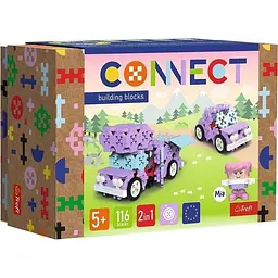 Конструктор Trefl Connect 2в1 61968 116 ел. Різнокольоровий