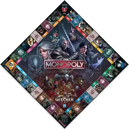 Настільна гра Winning Moves Witcher Monopoly UK - мініатюра 5
