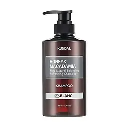 Шампунь відновлюючий "Бланк - ніжний аромат чистоти" 500 мл Kundal Honey & Macadamia Nature Shampoo Blanc