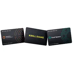Криптогаманець Tangem Wallet 2.0 Kirill Evans All-in-one Bundle на 3 картки (TG128X3-KEAIO) - мініатюра 4