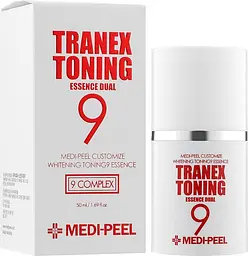 Освітлююча есенція з арбутином і транексамовою кислотою 50 мл Medi Peel Tranex Toning Essence Dual 9 - мініатюра 2