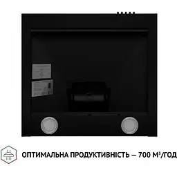 Витяжка Perfelli K 5210 BL 700 LED - мініатюра 5