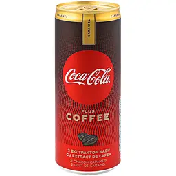 Напій Coca-Cola Plus Coffee Caramel 0.25 л (820207) - мініатюра 4