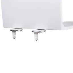 Сидіння для унітаза Qtap (Aries) з мікроліфтом Slim QT99HXU15W, Білий - мініатюра 4