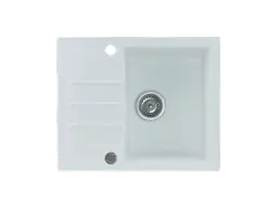 Кухонна мийка Kernau KGS A 4560 1B1D Pure White