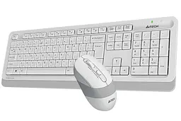 Комплект бездротовий A4tech Fstyler FG1010, White+Grey, клавіатура+миша - мініатюра 2