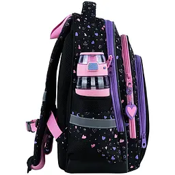 Рюкзак GoPack Education 2606S Bright&Awesome Чорний (GO26-2606S-3) - мініатюра 5
