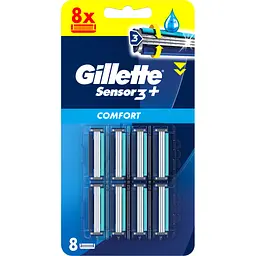 Змінні касети Gillette Sensor 3+ Comfort 8 шт. (8700216873727) - мініатюра 2