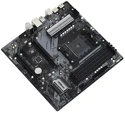 Материнська плата AM4 (B550) ASRock B550M Phantom Gaming 4, B550, 4xDDR4, CrossFireX, Int.Video(CPU), 4xSATA3, 2xM.2, 1xPCI-E 16x 4.0, 1xPCI-E 16x 3.0, 1xPCI-E 1x 3.0, ALC887, RTL8111H, 8xUSB3.2/4xUSB2.0, HDMI/DP, Micro ATX - мініатюра 4