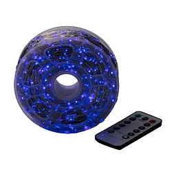 Гірлянда Роса нитка 2000 LED довжина 200 м з пультом від мережі, синій GarlandoPro 2000L200MWBL - мініатюра 24