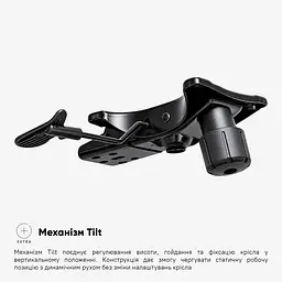 Комплект крісел Mealux Arco Black 2 шт. (HF-B10 F/B-X2) - мініатюра 7