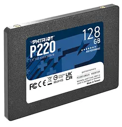 SSD диск 128GB Patriot P-220 2.5 SATAIII TLC - мініатюра 2