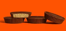 Шоколадні цукерки Reese's Milk Chocolate Snack Size Peanut Butter Cups 4шт, 62г - мініатюра 3
