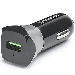 Автомобільний зарядний пристрій REAL-EL CA-30 QC3.0 (1USBx3A) Black/Grey (EL123160011) - мініатюра 4