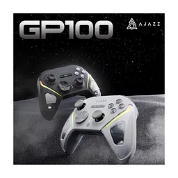Геймпад Ajazz GP100S 2.4G/BT/USB Switch/PC/iOS/Android RGB White (GP100S-W) - мініатюра 7