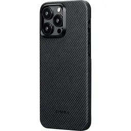 Чохол Pitaka MagEZ Case 4 600D Twill для Apple iPhone 15 Pro Max Black/Grey [KI1501PMA] [95016] - мініатюра 2