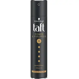Лак для волосся Taft Power Сила кератину мегафіксація 5, 250 мл (4015001003529/9000100653503)