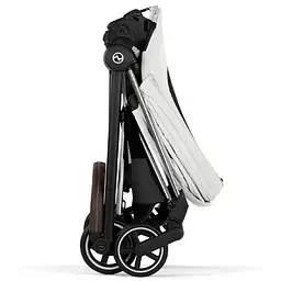 Cybex Mios Style 5.0 коляска 2 в 1 Off White шасі Chrome - мініатюра 8