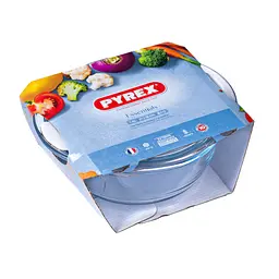 Каструля Pyrex Essentials, 2,2+0,8 л, кругла (208A000/7143) - мініатюра 2