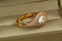 Кільце Xuping Jewelry Павич р 20 золотисте - мініатюра 2