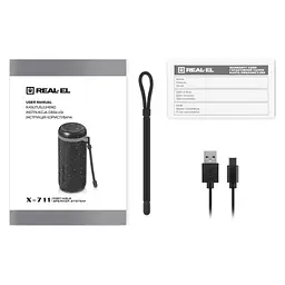 Акустична система REAL-EL X-711 Black (EL121600026) - мініатюра 10