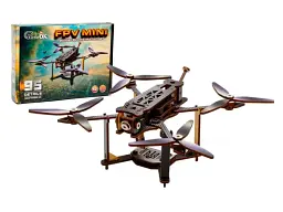 Дерев'яний 3D конструктор FPV Mini, Puzzleоk (Puz-00953), 95 дет.