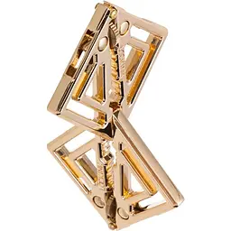 Затискачі для сосків з легкої підвіскою Lockink Adjustable Nipple Clamps With Light Pendant - Golden - мініатюра 4
