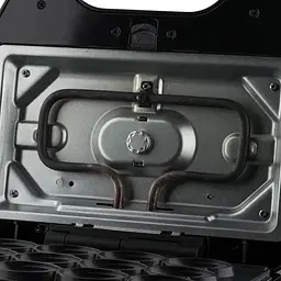 Багатофункціональна вафельниця 4в1 мультимейкер RAF 550 800W зі змінними панелями з насадками сендвічниця гриль ліщина вафельниця - мініатюра 7