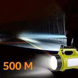 Перезаряджуваний кемпінговий ліхтар LE USB на 1000 люменів, 5 режимів зовнішнього проектора з акумуляторною батареєю, для походів - мініатюра 3