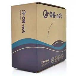 Кабель мережевий OK-Net FTP 305м cat.5e (F/UTP-cat.5E) (КПВЭ-ВП (200) 4 x 2 x 0,51) - мініатюра 2